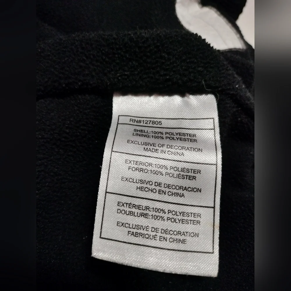 Reebok Kids Black Raincoat